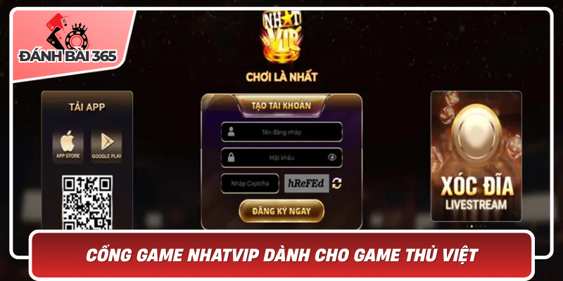 Cổng Game Nhatvip Dành Cho Game Thủ Việt