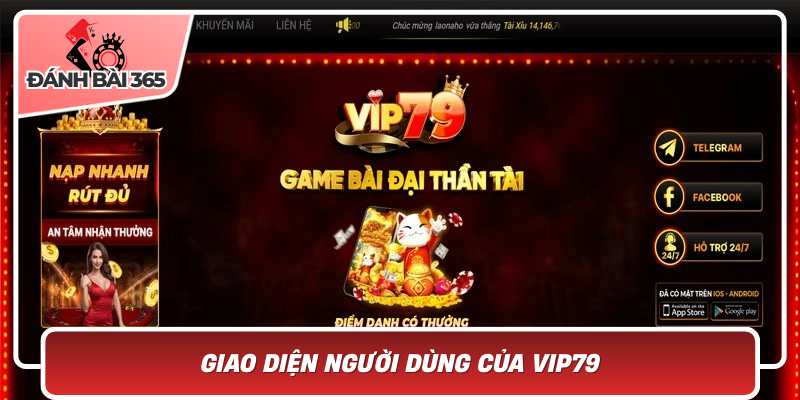Giao Diện Người Dùng Của Vip79