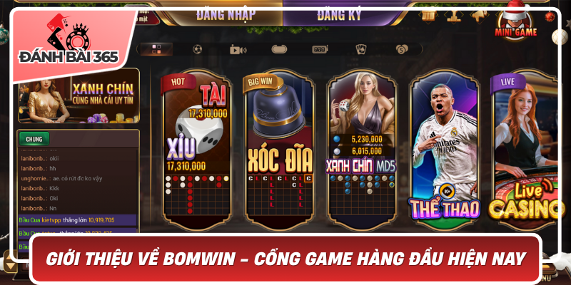 Giới Thiệu Về Bomwin Cổng Game Hàng Đầu Hiện Nay